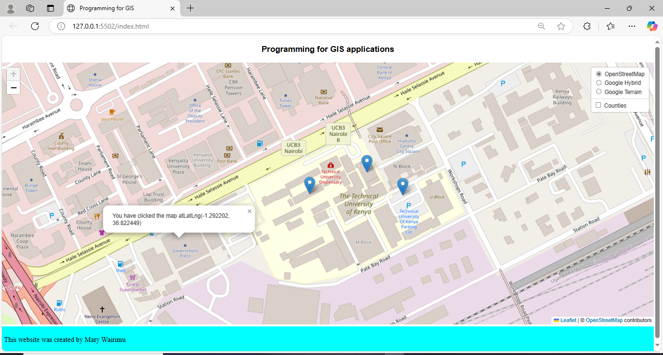 Popup Screenshot
